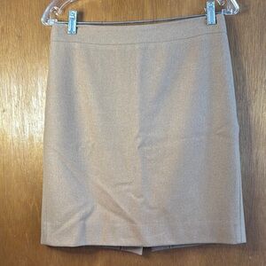 J. Crew beige Mini Pencil Skirt for Work